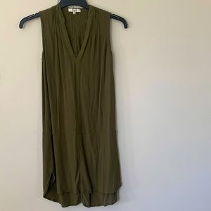 Madewell Olive Green Tank Dress